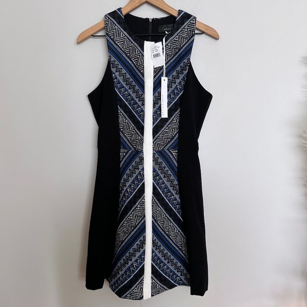 Adelyn Rae Sleeveless Embroidered Dress